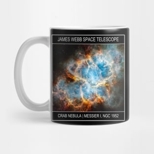 JWST Crab Nebula Poster Mug